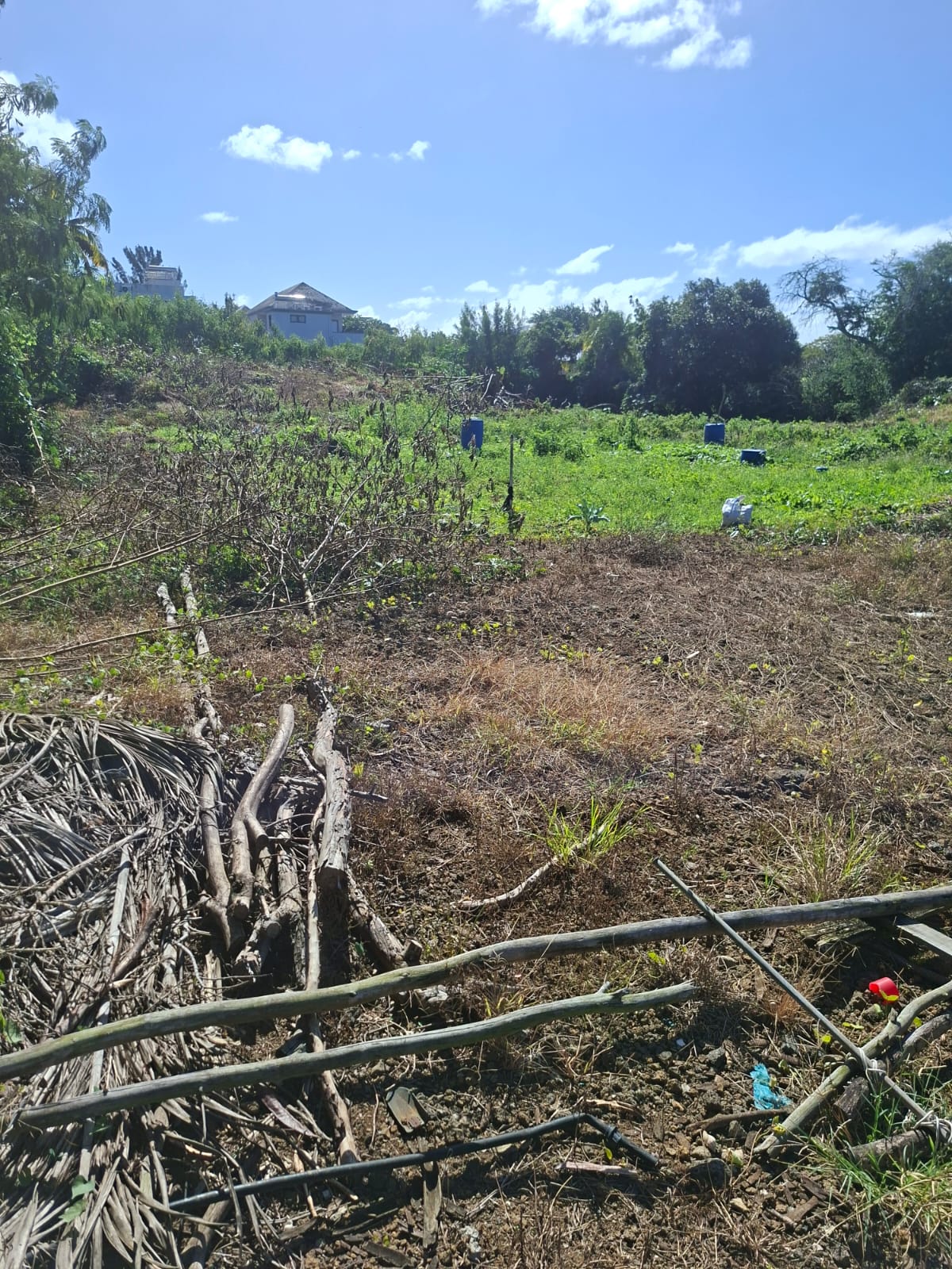 Terrain a Pereybere, pres de la plage, bon pour investissement